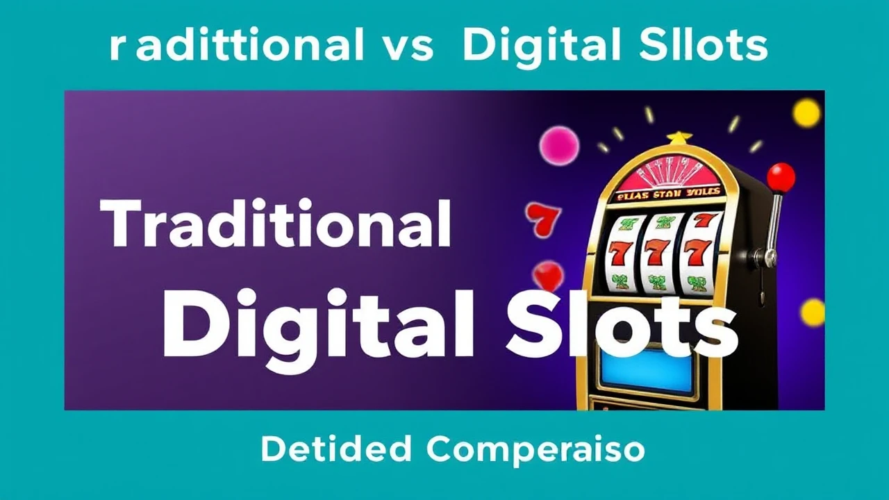 Traditional vs Digital Slots: A Detailed Comparison